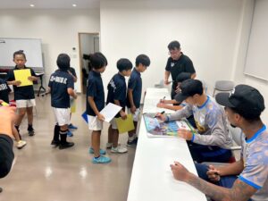 質問コーナーの様子