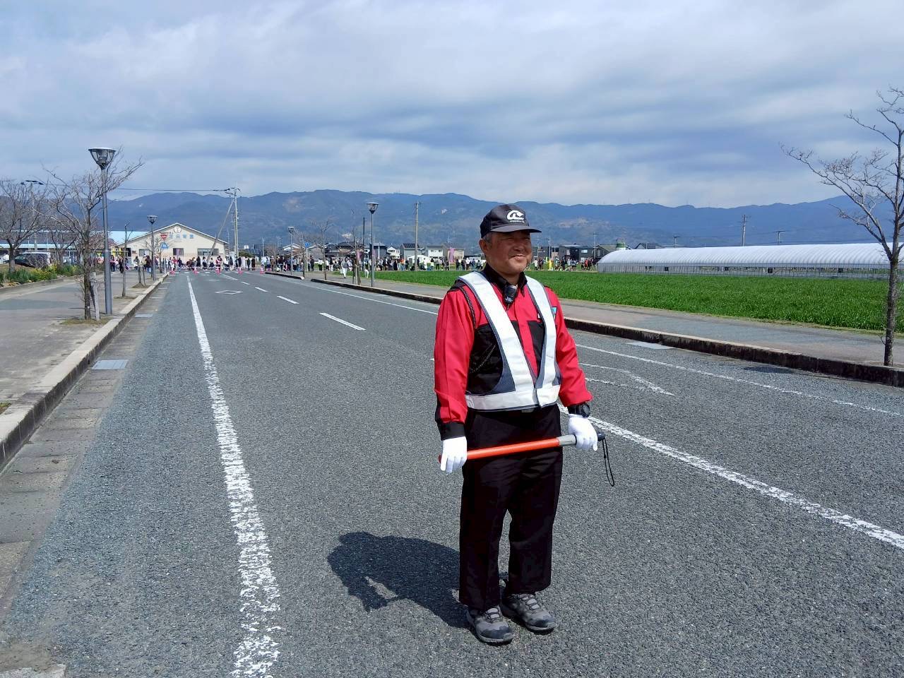 2026さくらマラソン警備の様子2